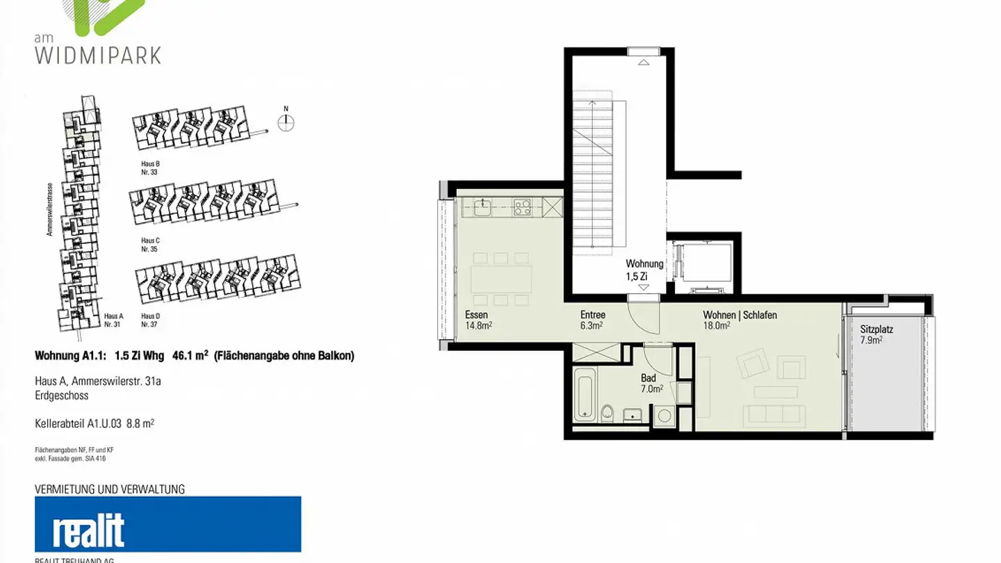Apartment for rent - Ammerswilerstrasse 31e, 5600 Lenzburg - Photo 4