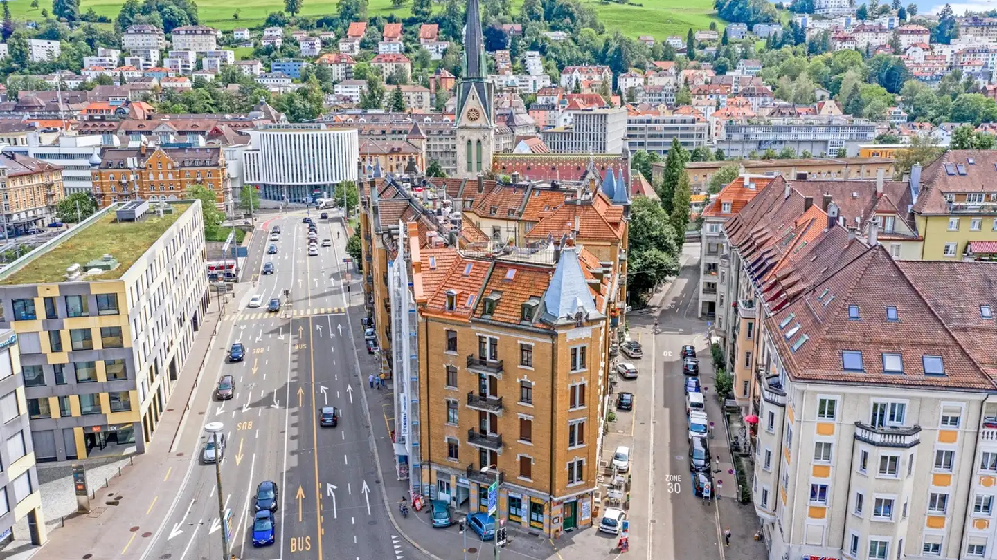 Wohnung mieten - Lustgartenstrasse 14, 9000 St. Gallen
