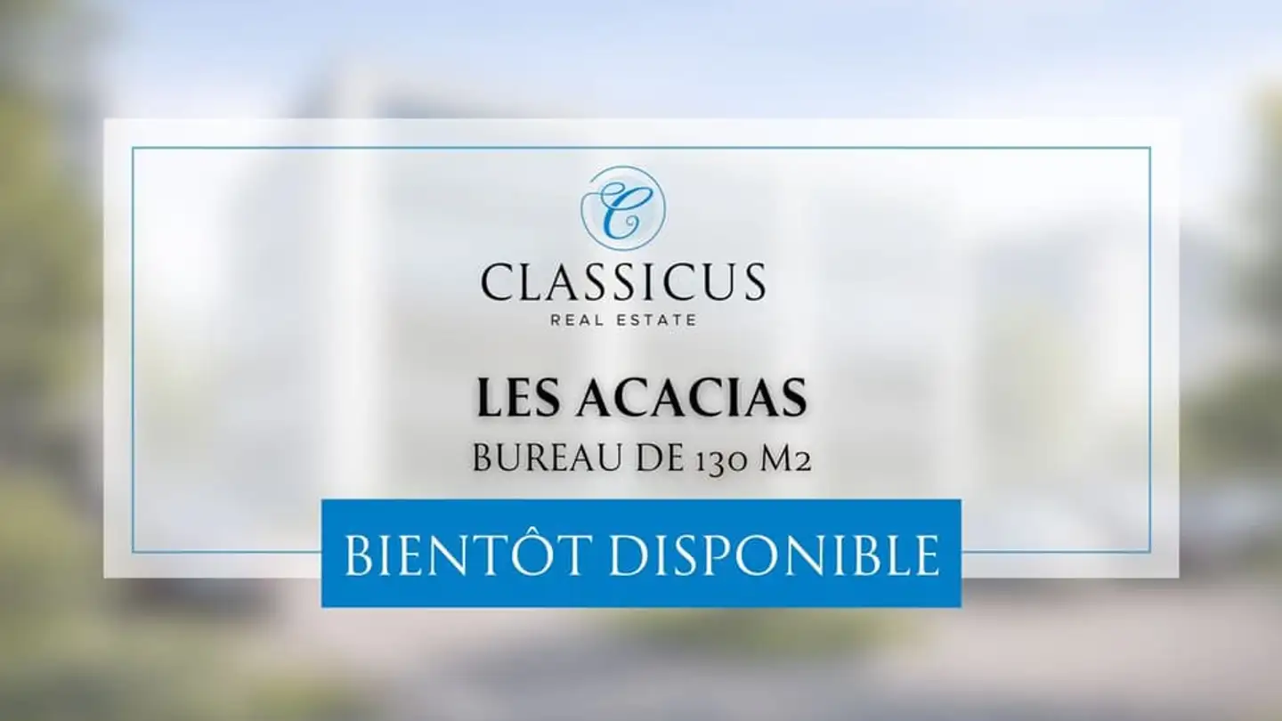 Commercial à louer - Rue Eugène- Marziano 23, 1227 Les Acacias