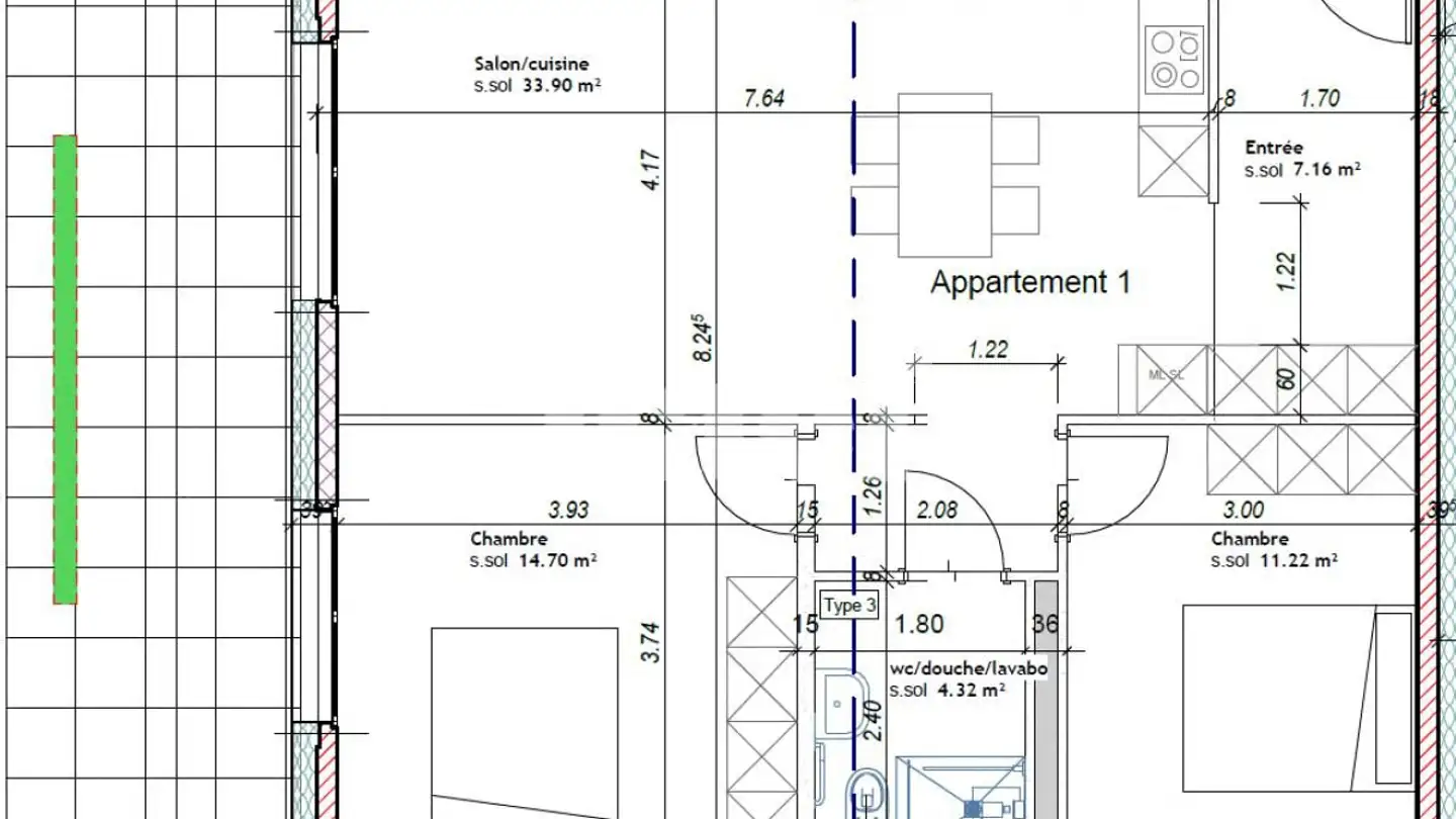 Appartement à louer - Rue des Moulins 9, 2114 Fleurier