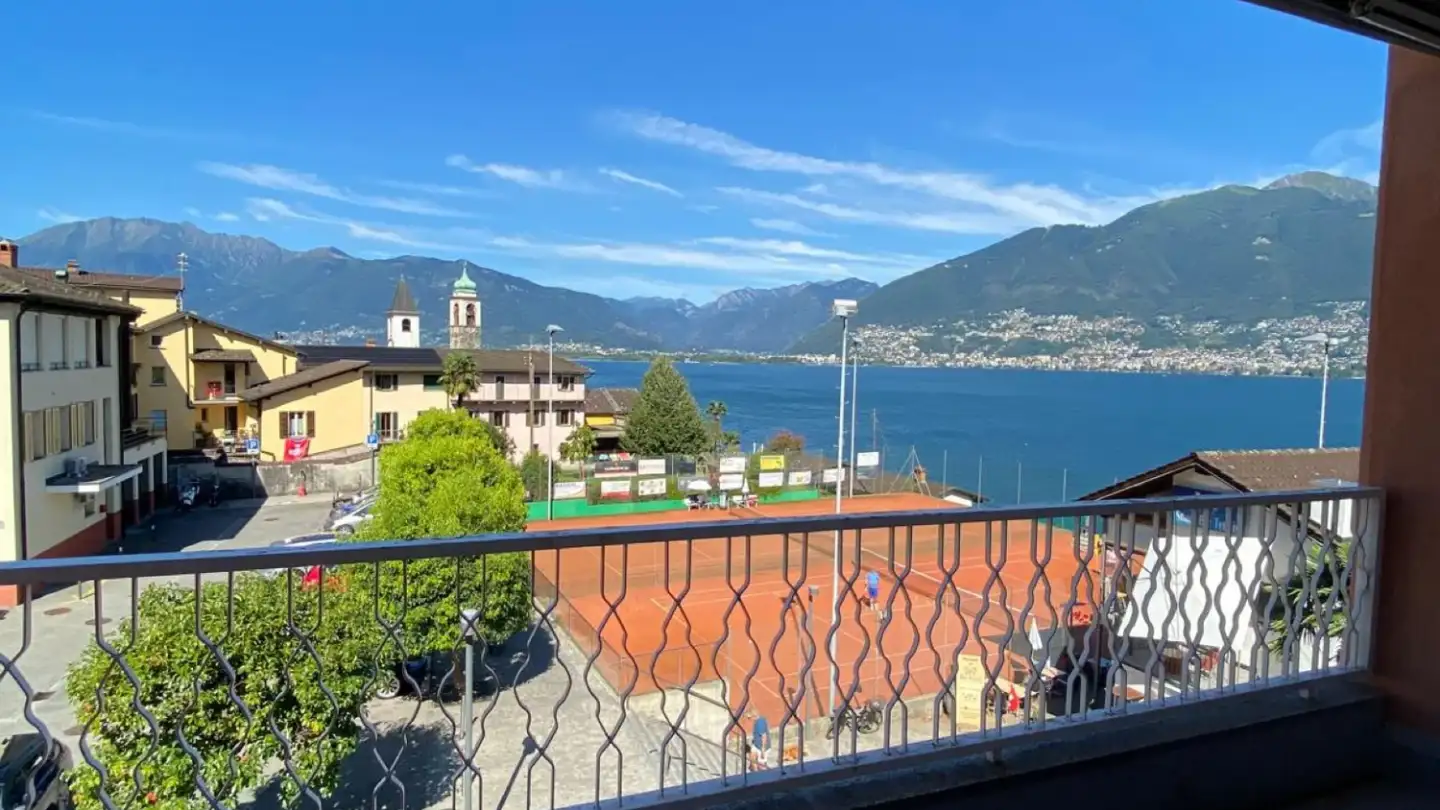 Appartement à louer - Via Cantonale 58, 6574 Vira (Gambarogno)