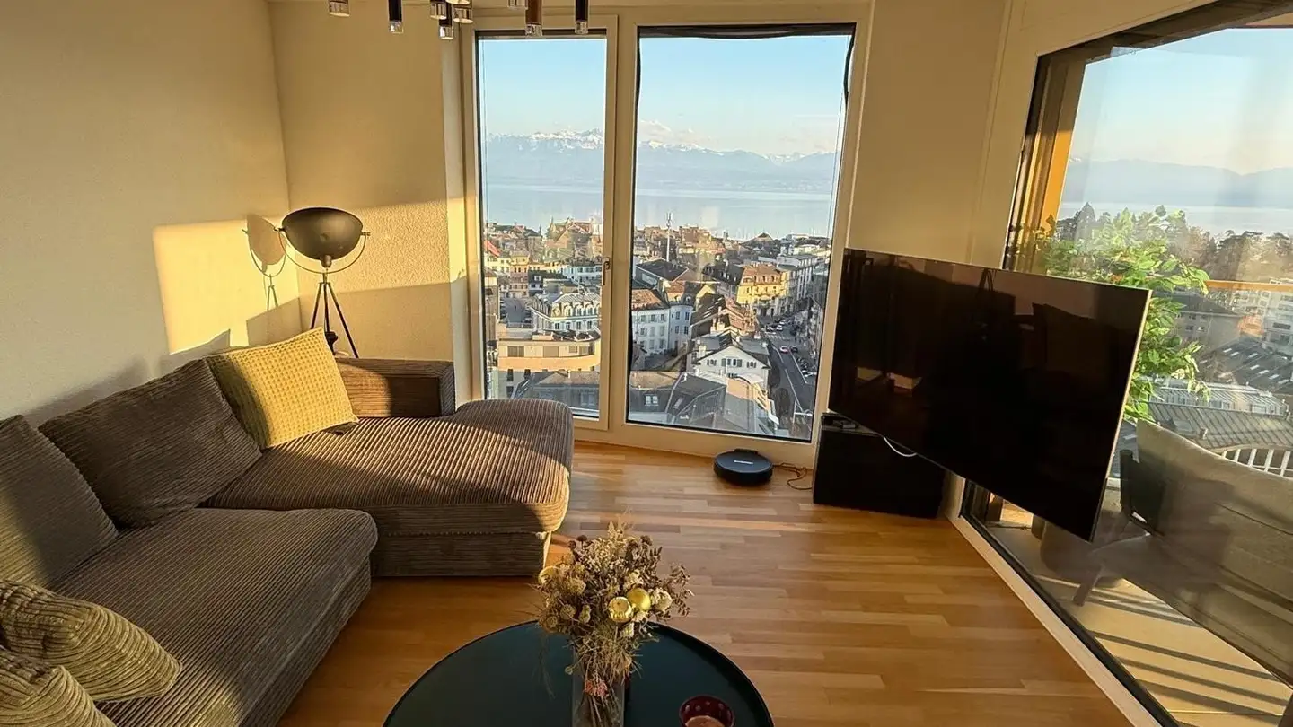 Appartement meublé à louer - Rue De La Gare 30b, 1110 Morges
