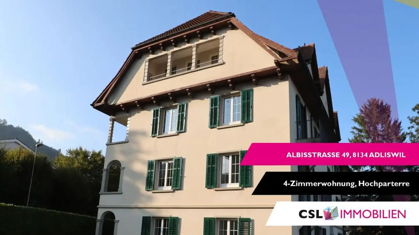 Appartement à louer - Albisstrasse 49, 8134 Adliswil