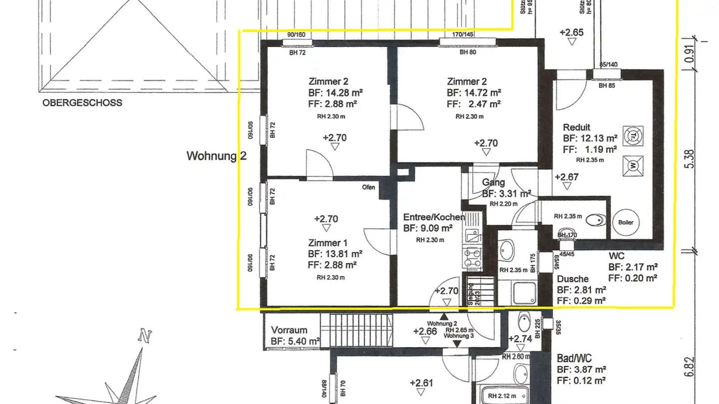 Apartment for rent - Engeweg 8, 3457 Wasen im Emmental - Photo 3