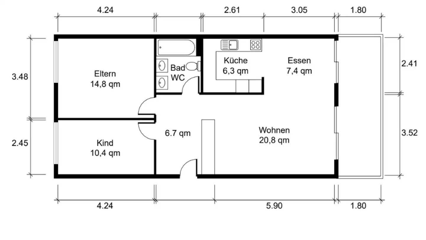 Appartamento in vendita - Alter Zürichweg, 8952 Schlieren - Photo 2