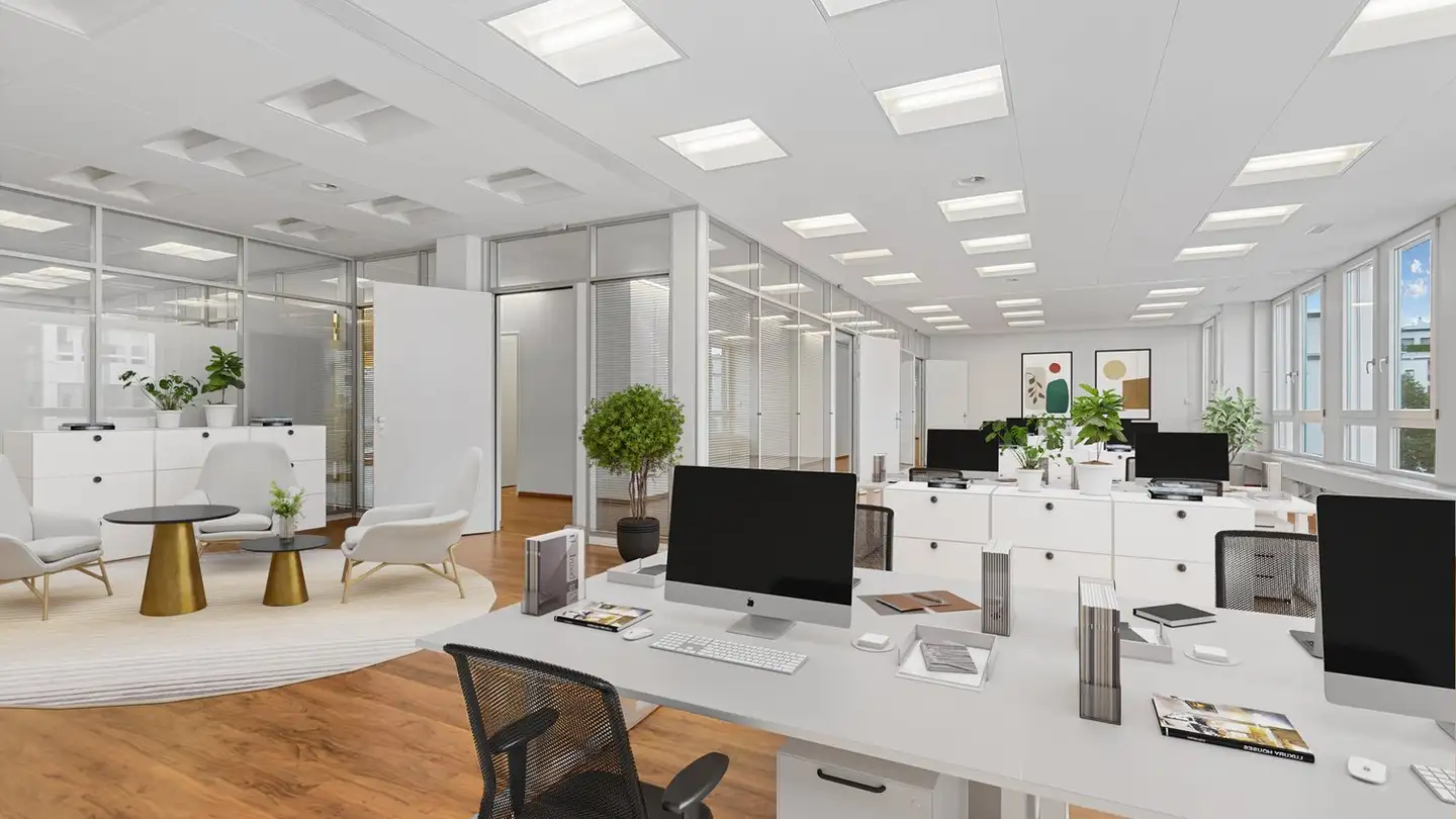 Bürofläche mieten - Lindenstrasse 2, 6340 Baar - Foto 2