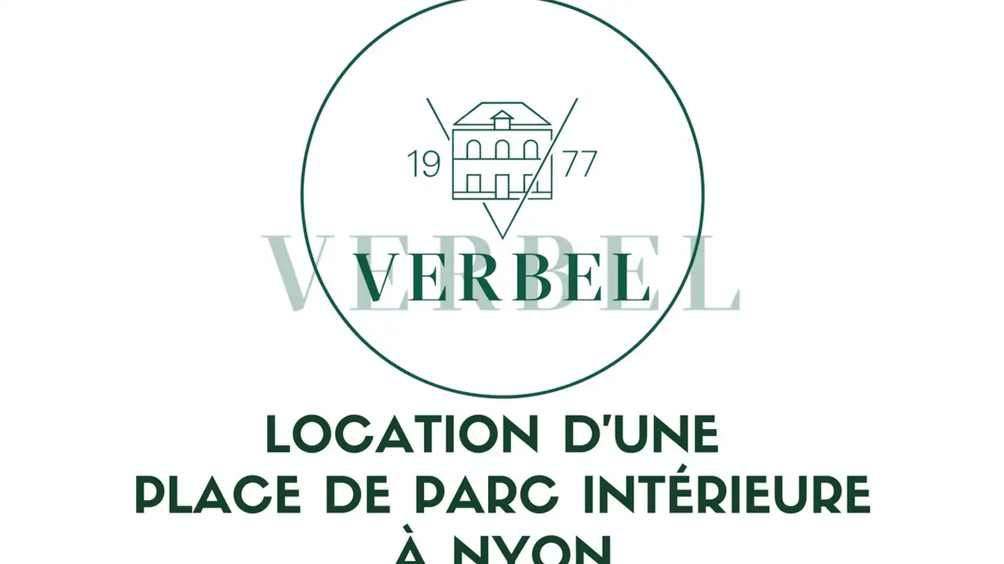 Place de parking extérieure à louer - 1260 Nyon