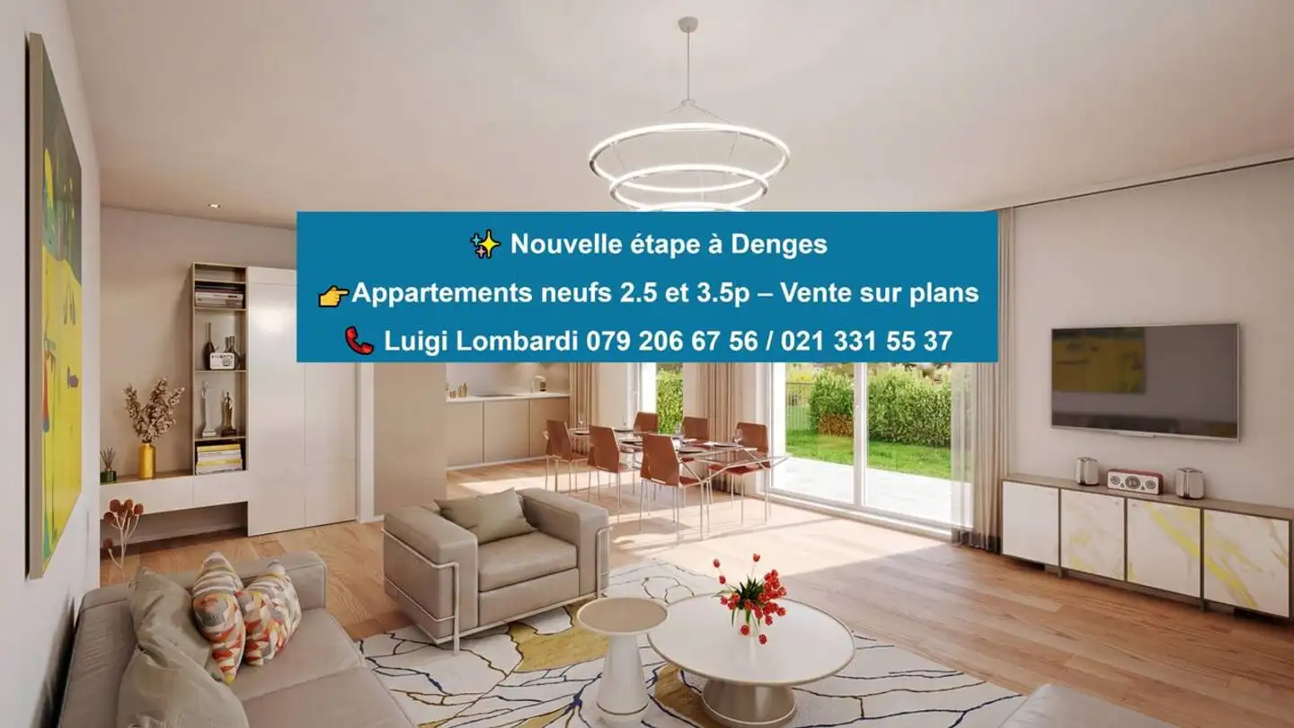 Appartement à vendre - 1026 Denges