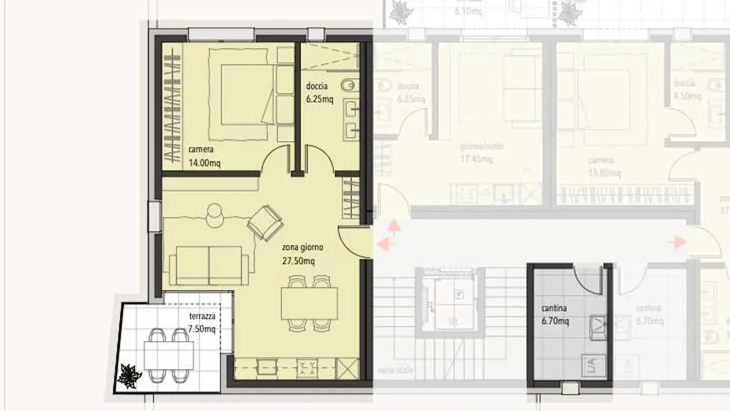 Appartement meublé à vendre - Via San Gottardo, 6500 Bellinzona - Photo 4