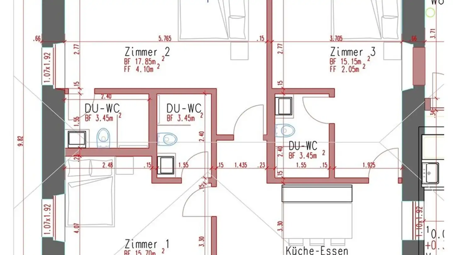 Zimmer mieten - Hauptstrasse 76, 4522 Rüttenen - Foto 4
