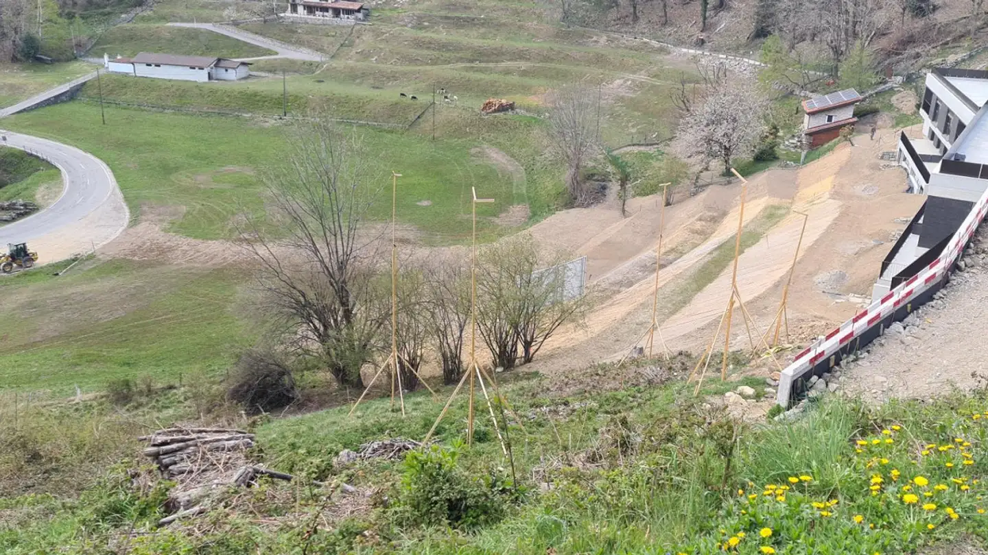 Terrain constructible à vendre - 6839 Sagno