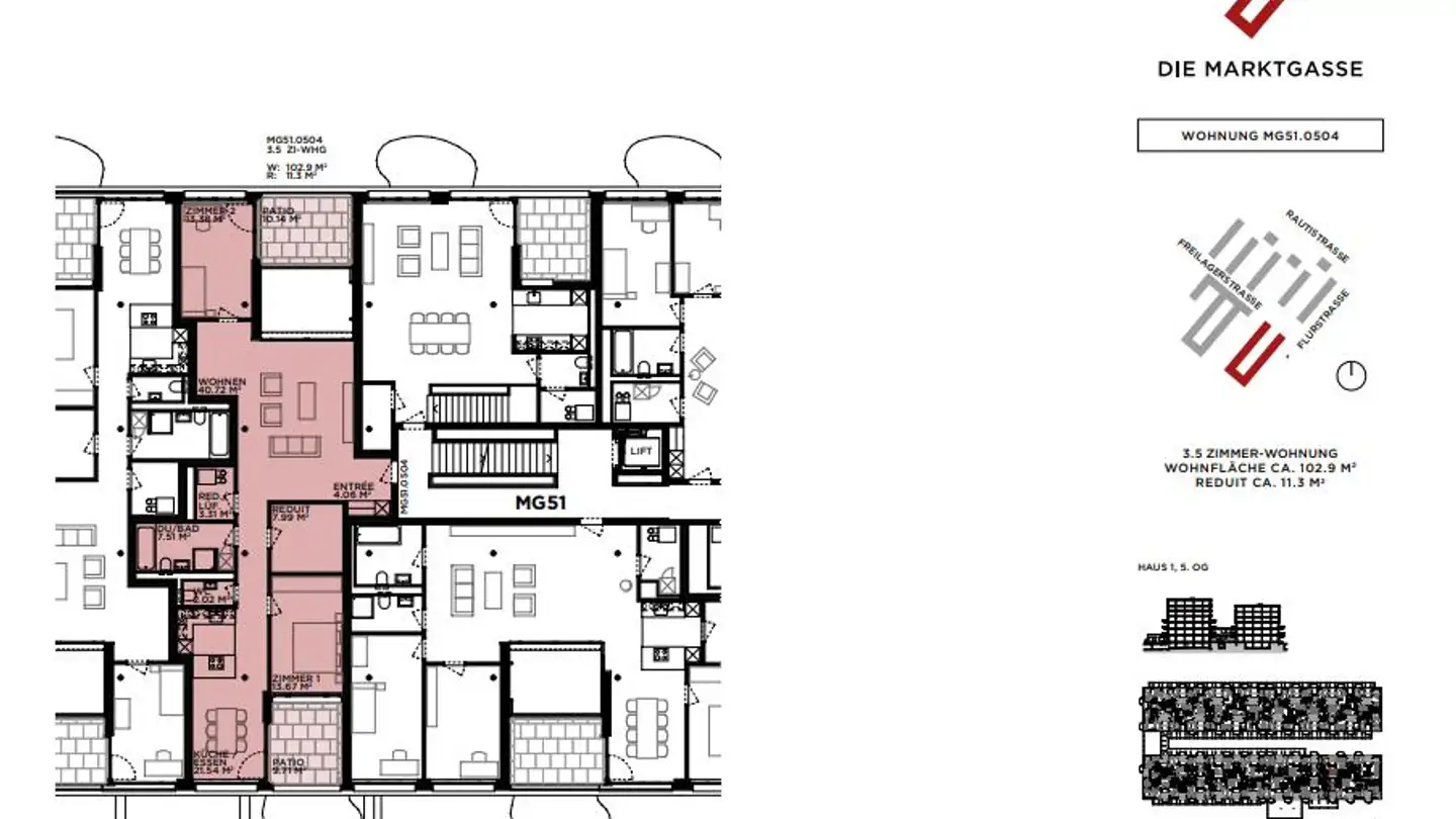Wohnung mieten - Freilagerstrasse 51, 8047 Zürich - Foto 2