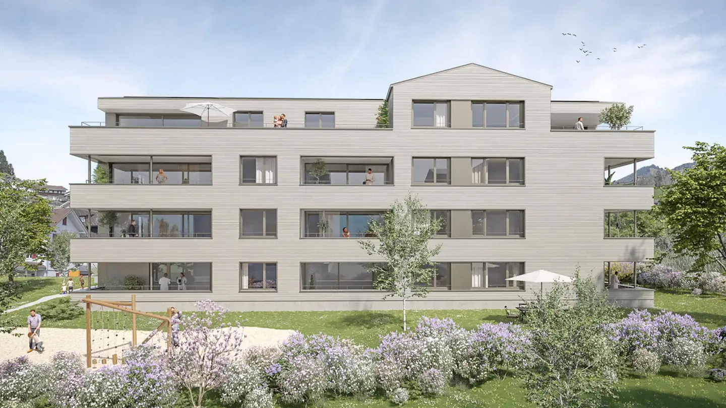 Appartamento in affitto - Dorfstrasse 14a, 6417 Sattel