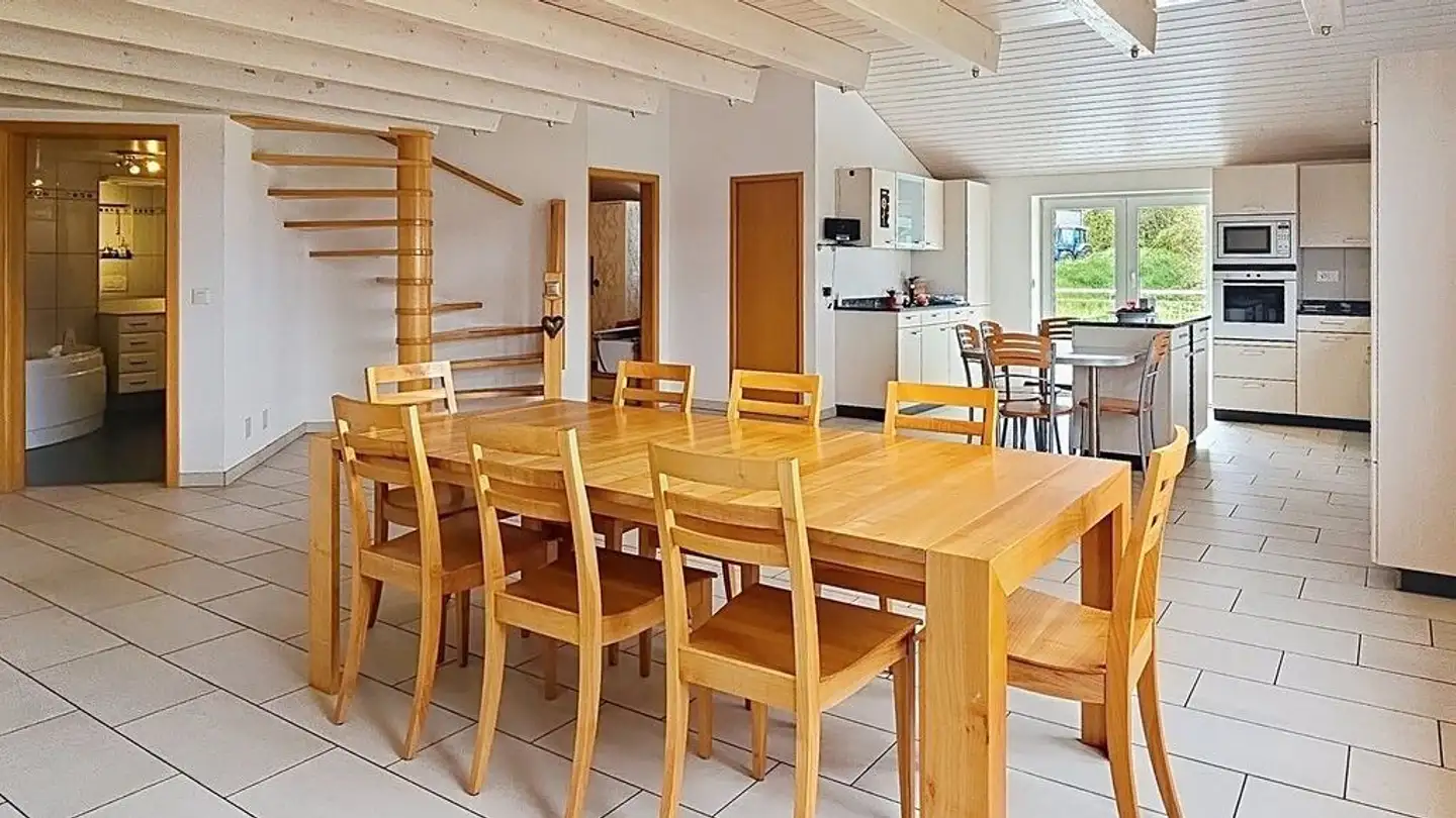 Appartement à louer - Route De La Croix 38, 1589 Chabrey - Photo 3