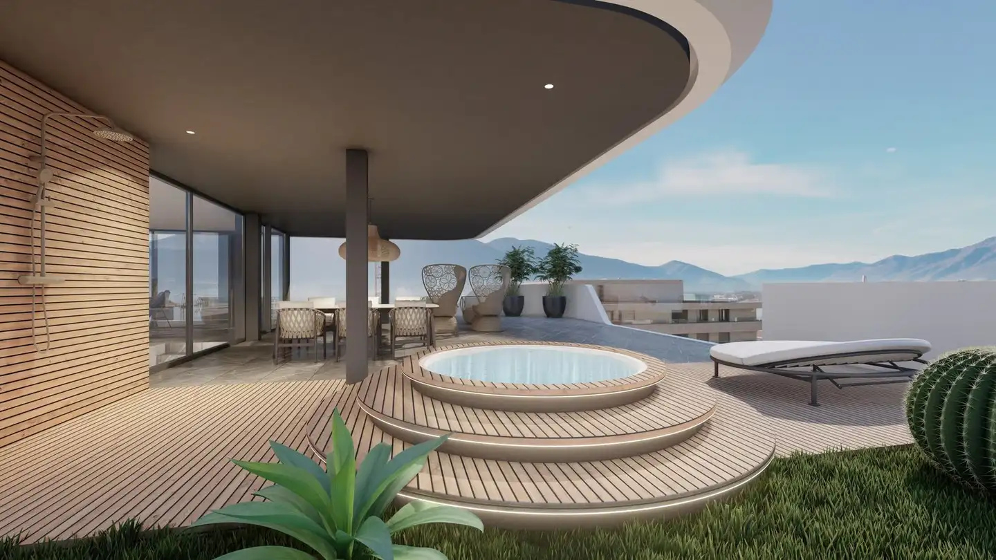 Penthouse for sale - Via Rinaldo Simen 20, 6648 Minusio