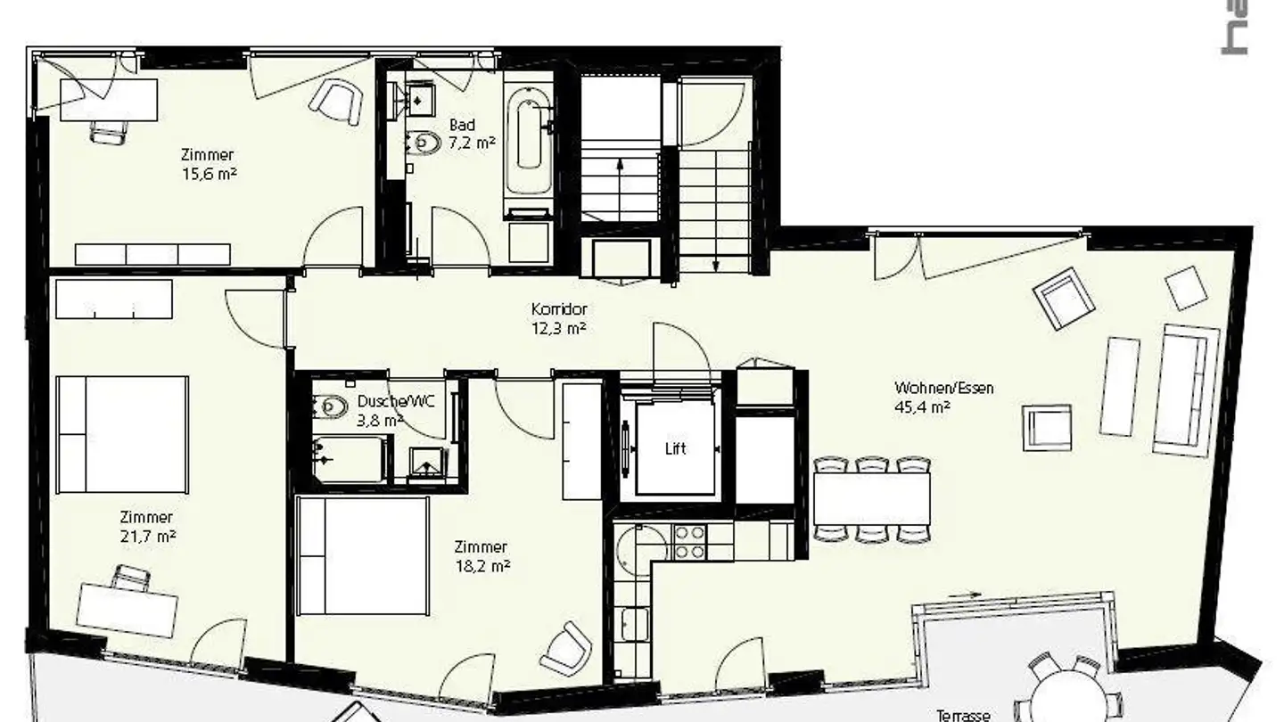 Zimmer mieten - 8048 Zürich - Foto 3