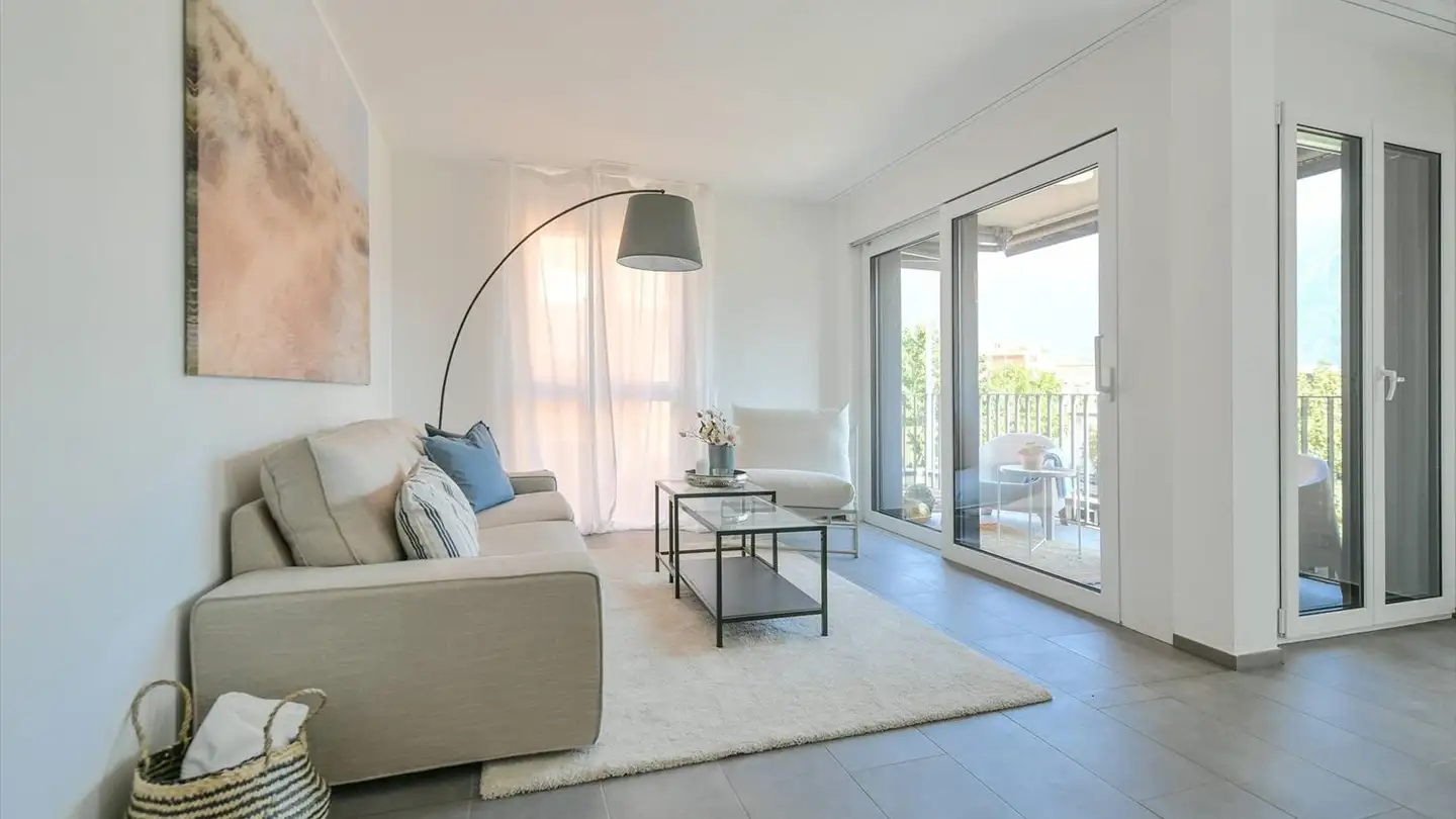 Appartement à louer - Via Attilio Balli 8, 6600 Muralto - Photo 2