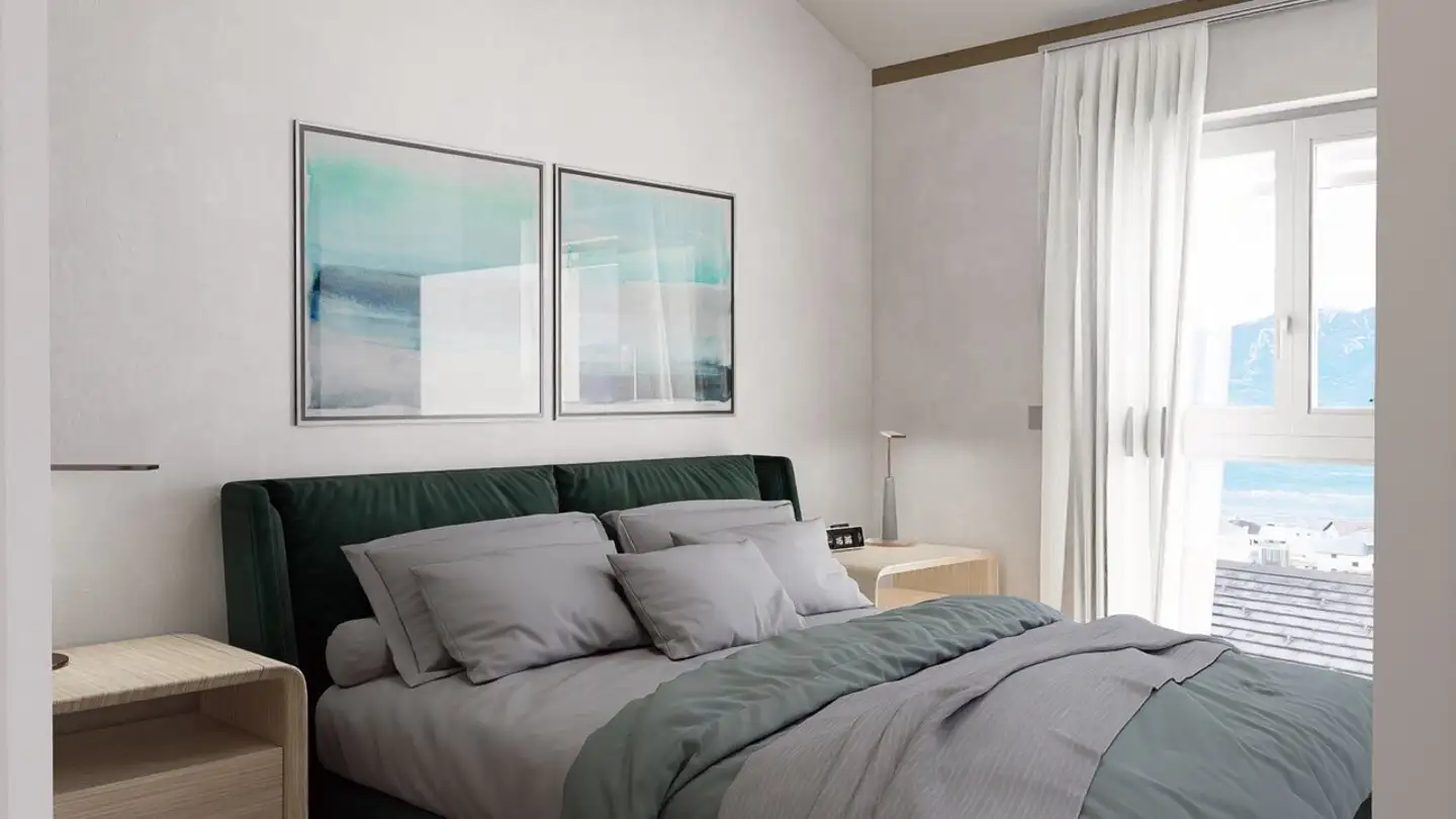 Wohnung mieten - Rue De La Cure, 1976 Erde - Foto 4