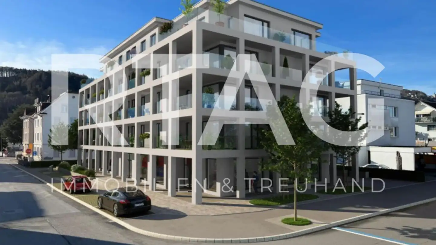 Tiefgaragenstellplatz mieten - Johannes Brasselstrasse 19, 9430 St. Margrethen SG