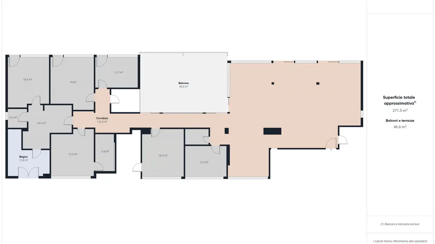 Penthouse mieten - Via Val Gersa 4, 6900 Massagno