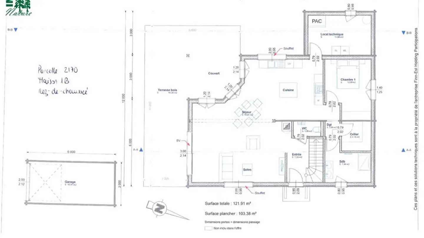 Maison individuelle à vendre - Sentier Des Pontins, 2610 Les Pontins - Photo 4