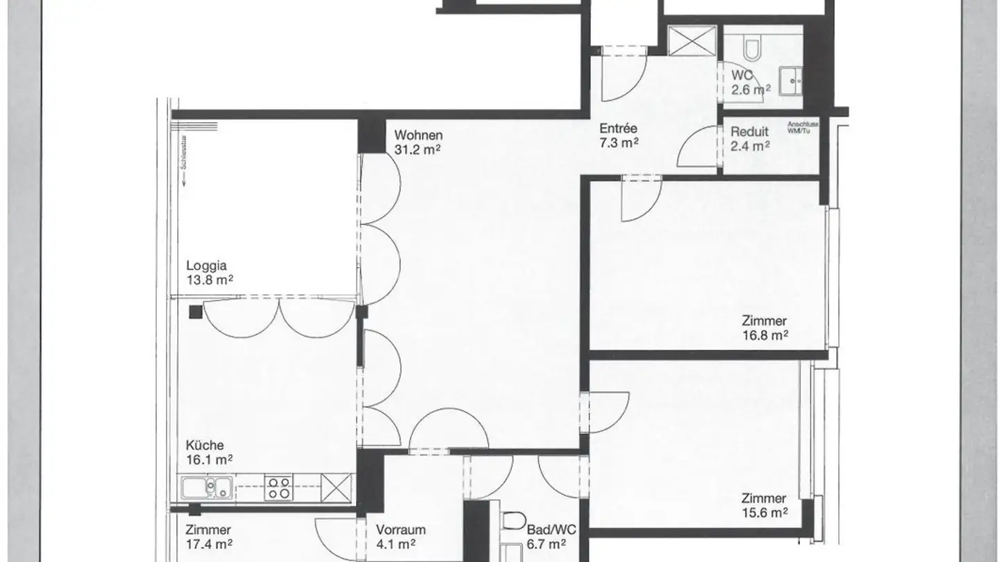 Zimmer mieten - Flüelastrasse 25, 8047 Zürich - Foto 2