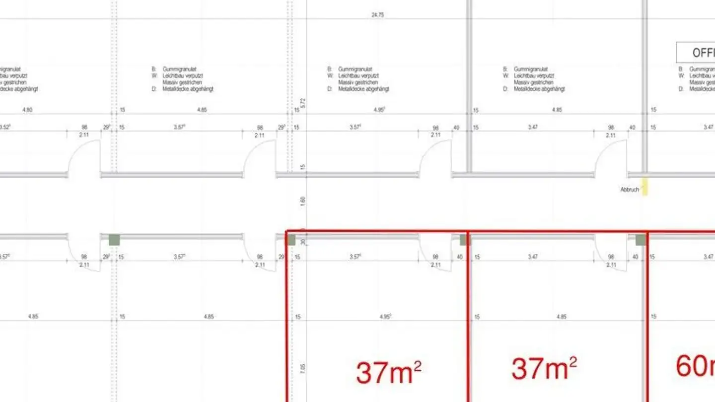 Spazio ufficio in affitto - Tunnelstrasse 5, 8732 Neuhaus SG - Foto 3