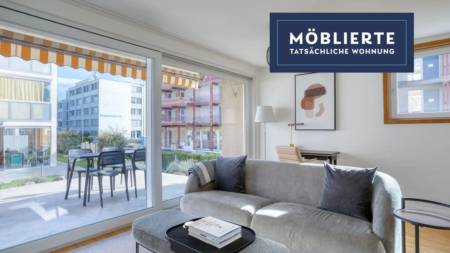 Möblierte Wohnung mieten - Neugutstrasse 25, 8304 Wallisellen