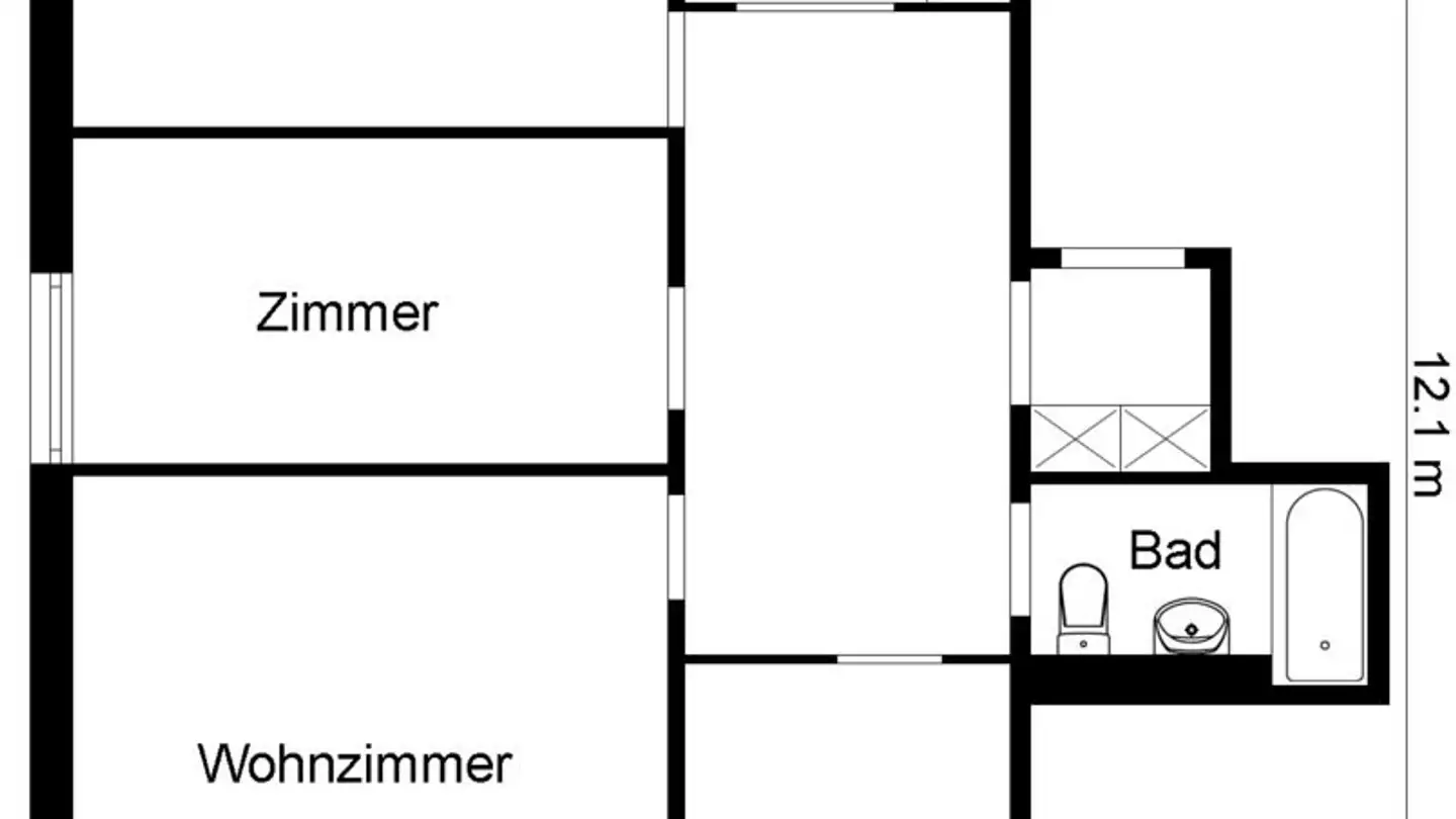Wohnung mieten - Färberweg 3, 5600 Lenzburg