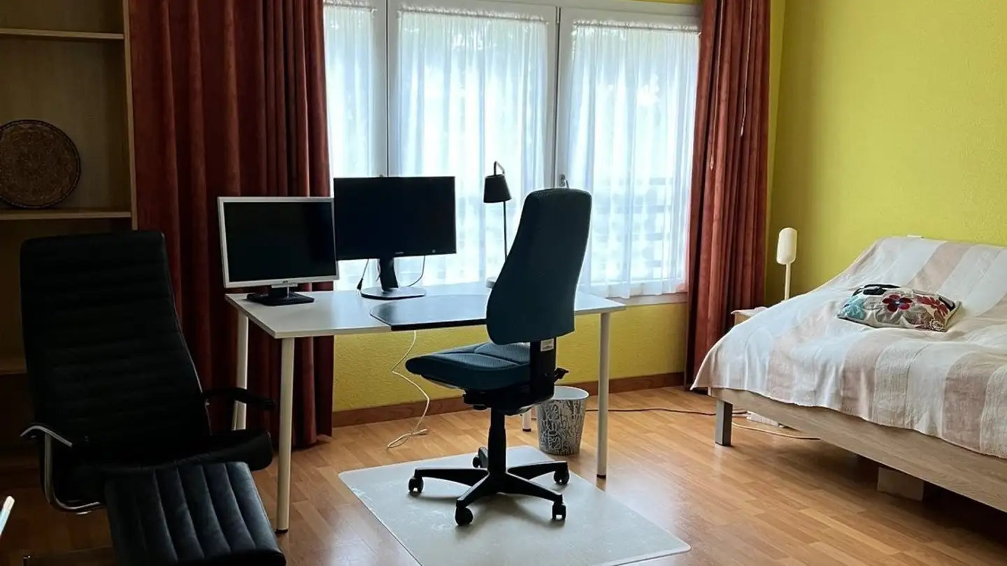 Chambre à louer - Chemin Edmond- Rochat 32a, 1217 Meyrin