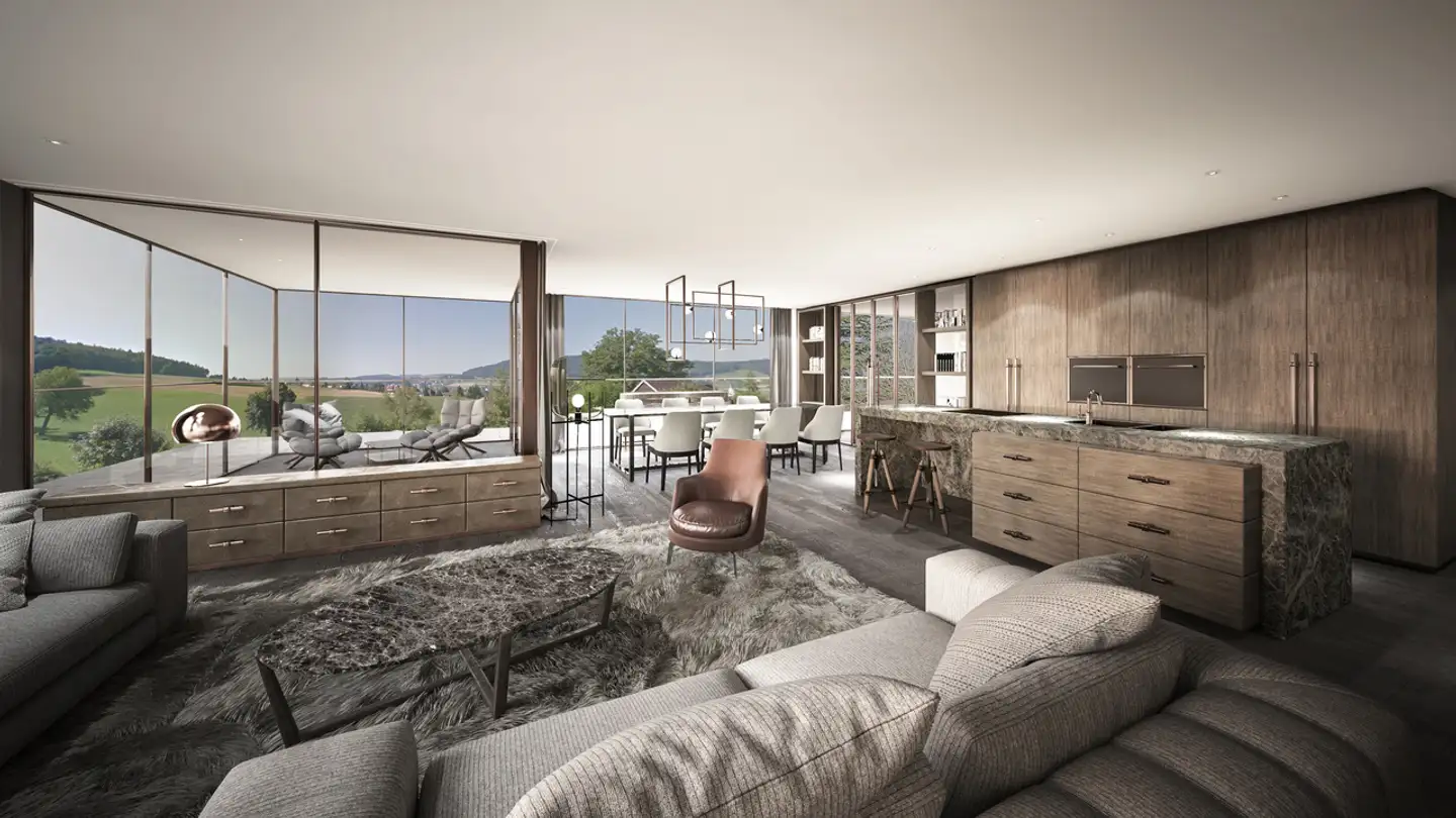 Appartamento a gradini in vendita - Sonnenbergstrasse 47, 5734 Reinach AG - Photo 3