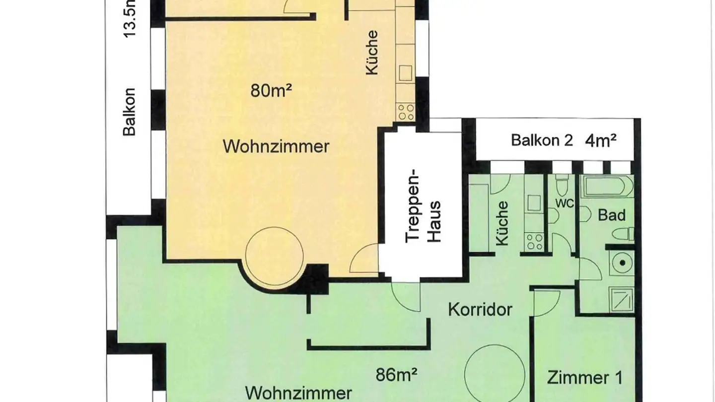 Duplex in affitto - Langgasse 85, 9008 St. Gallen - Foto 2