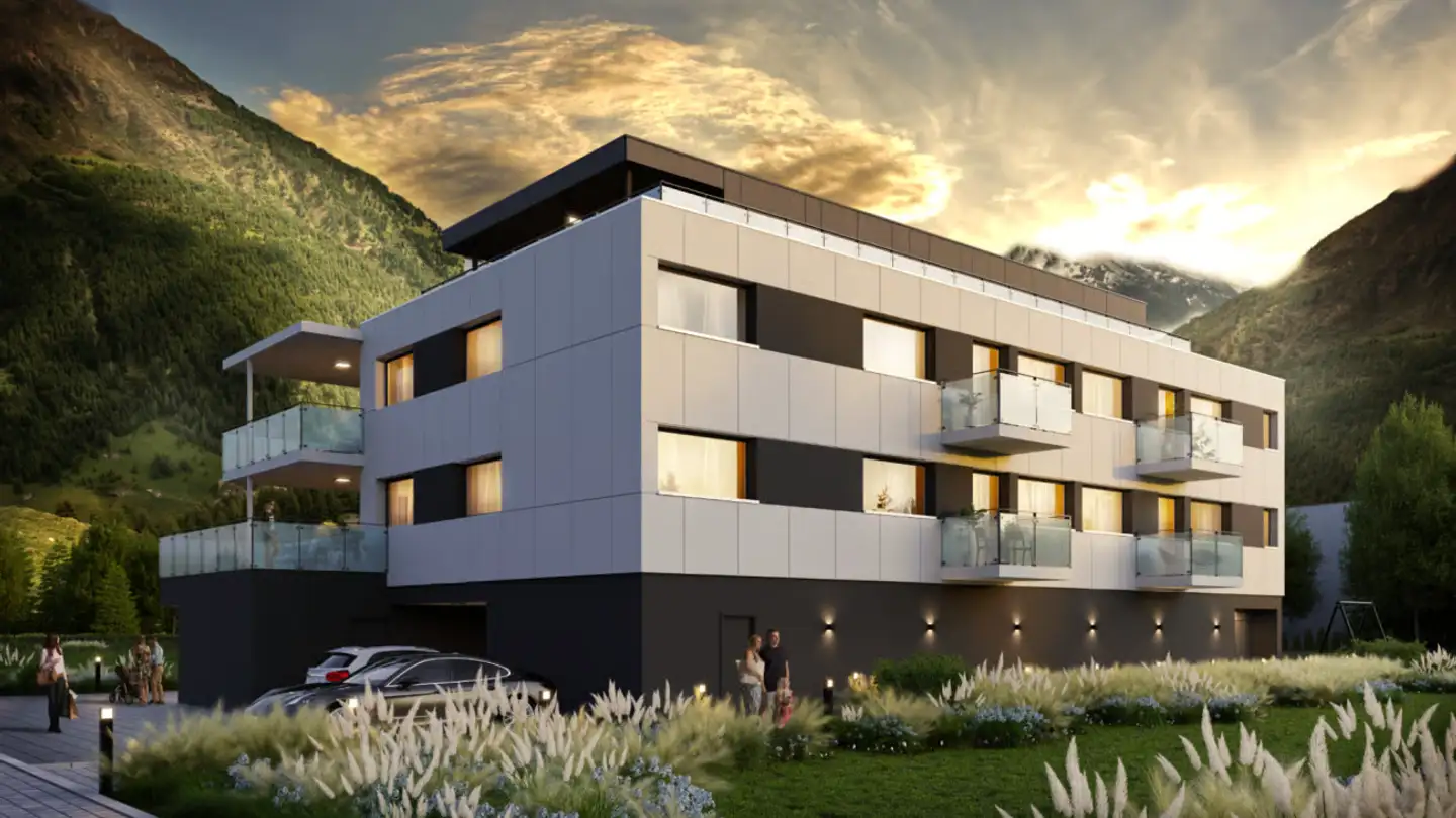 Appartement à louer - Niedergampelstrasse 2a, 3945 Gampel