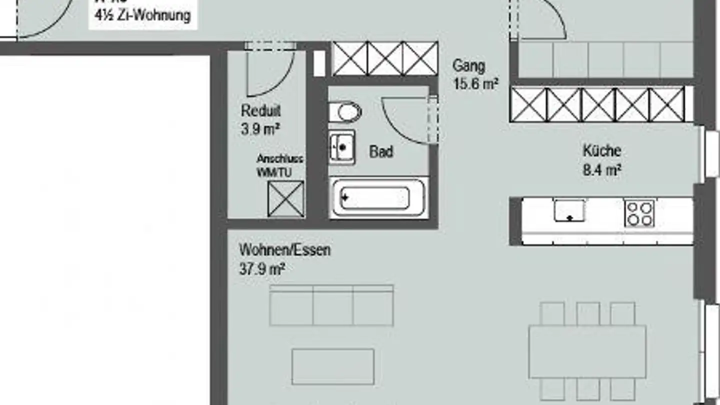 Appartement à louer - Eichholzstrasse 33, 5622 Waltenschwil - Photo 2