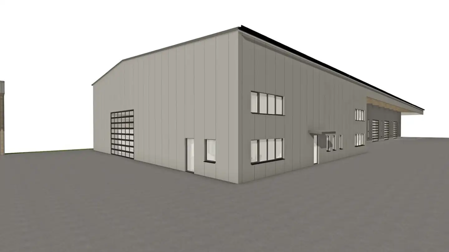 Immeuble industriel à louer - 1667 Enney