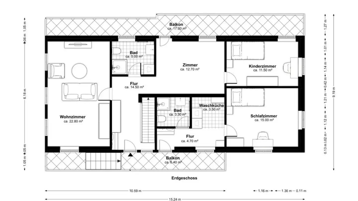Immeuble résidentiel à vendre - 2575 Täuffelen - Photo 2