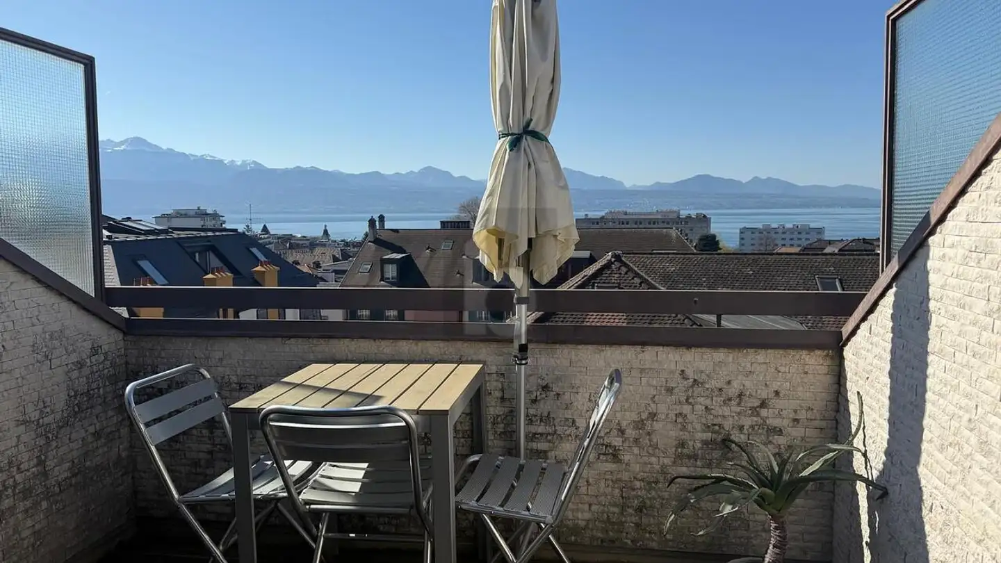 Furnished apartment for rent - 1007 Lausanne