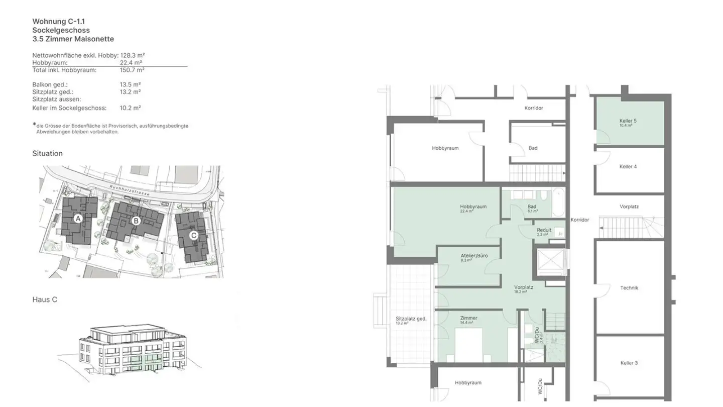 Apartment for sale - Ruchholzstrasse, 4103 Bottmingen - Photo 2