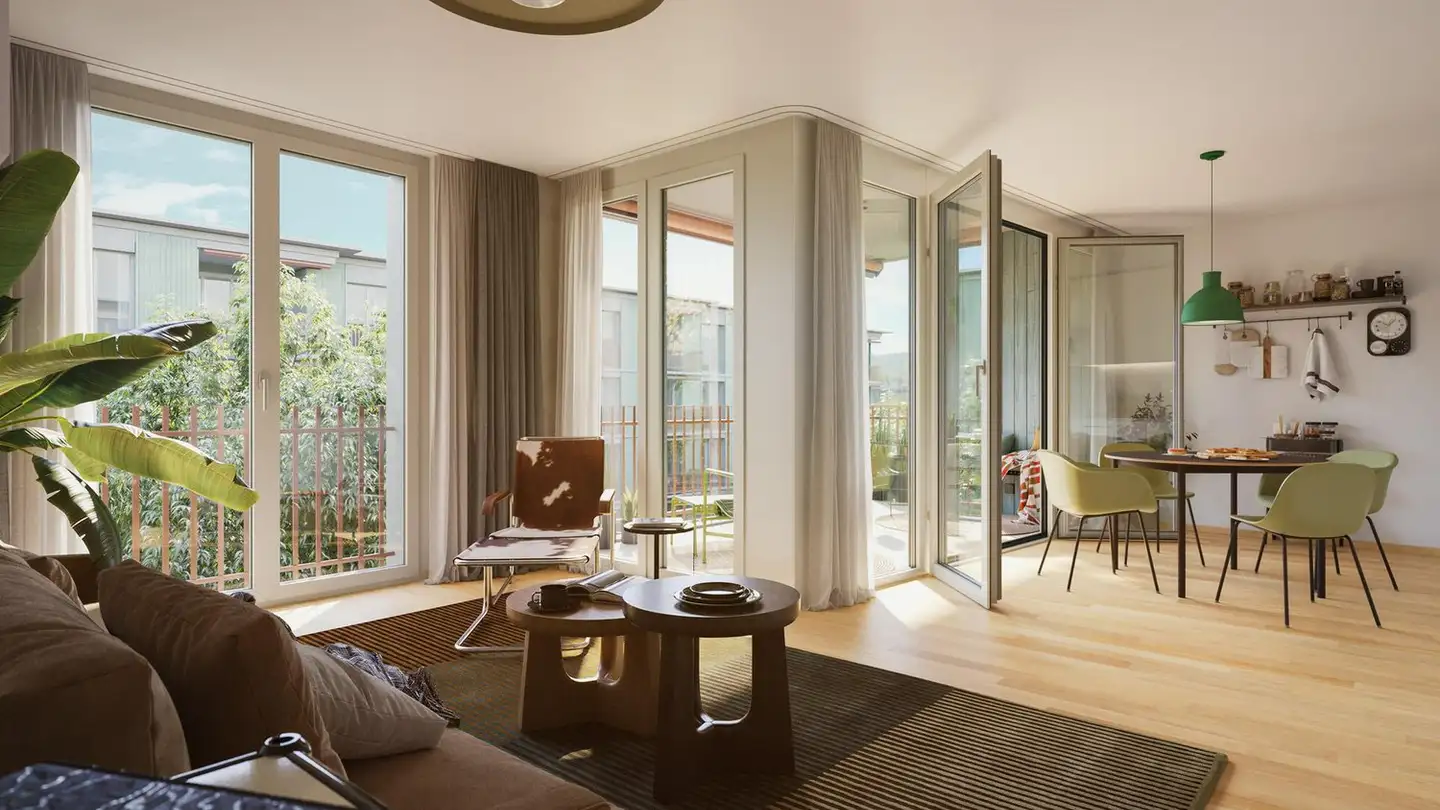 Wohnung mieten - Grosswiesenstrasse 10, 8051 Zürich