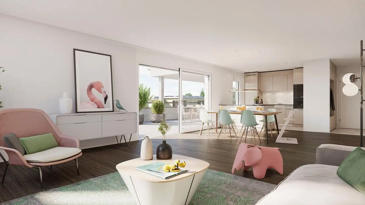 Appartement à louer - Hagenstrasse 25, 8308 Illnau