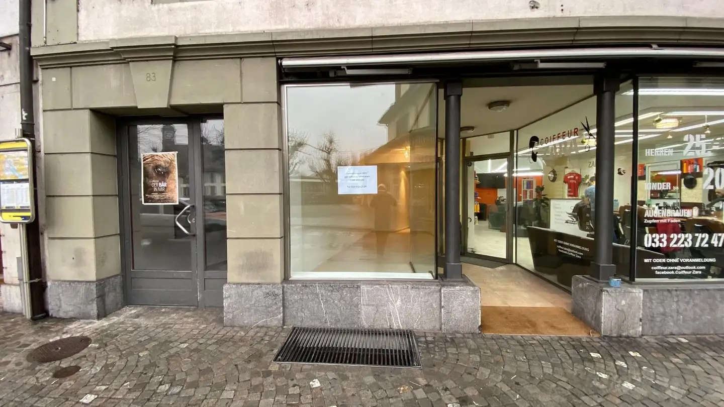 Magasin à louer - Obere Hauptgasse 83, 3600 Thun