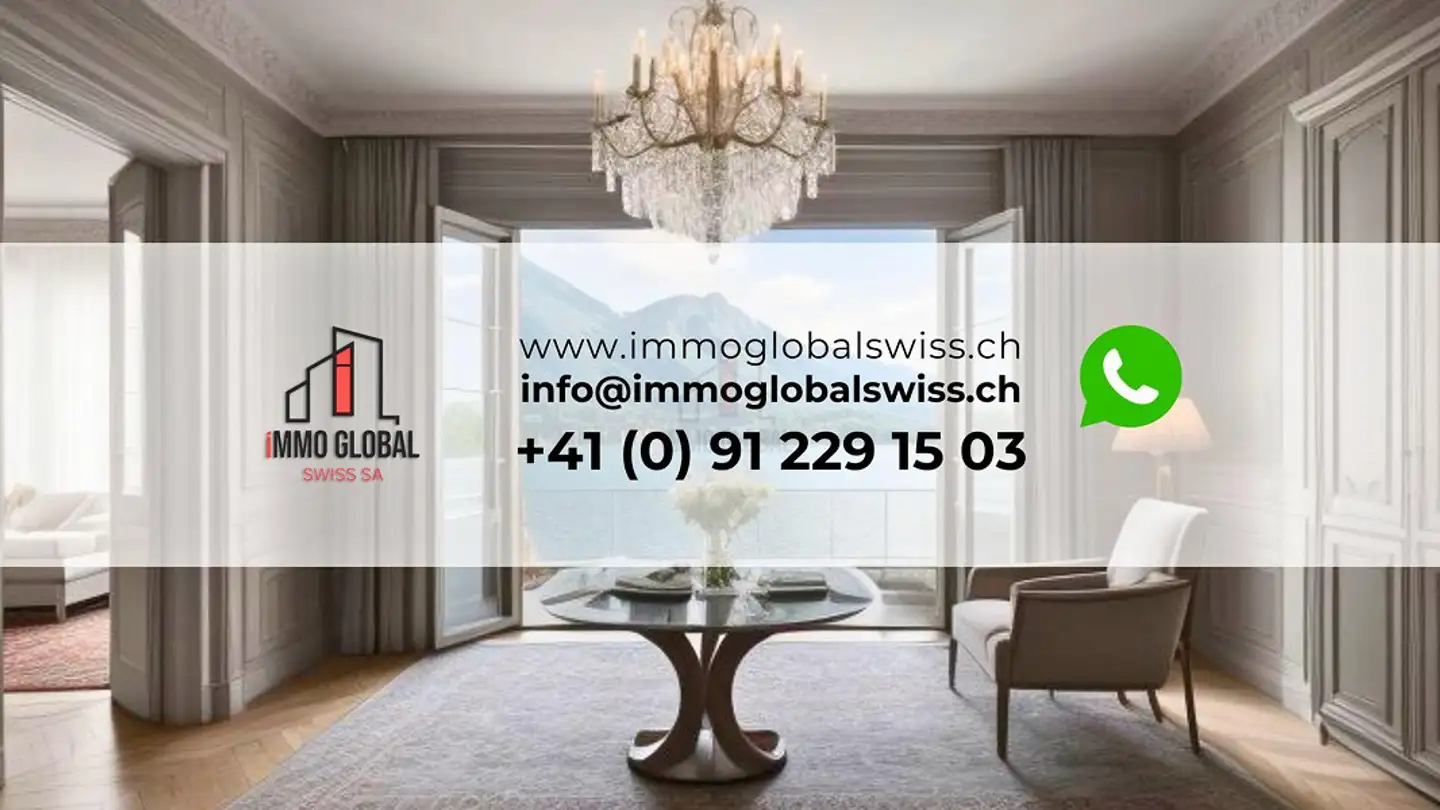 Semi-detached house for sale - Via Sciarana, 6516 Cugnasco