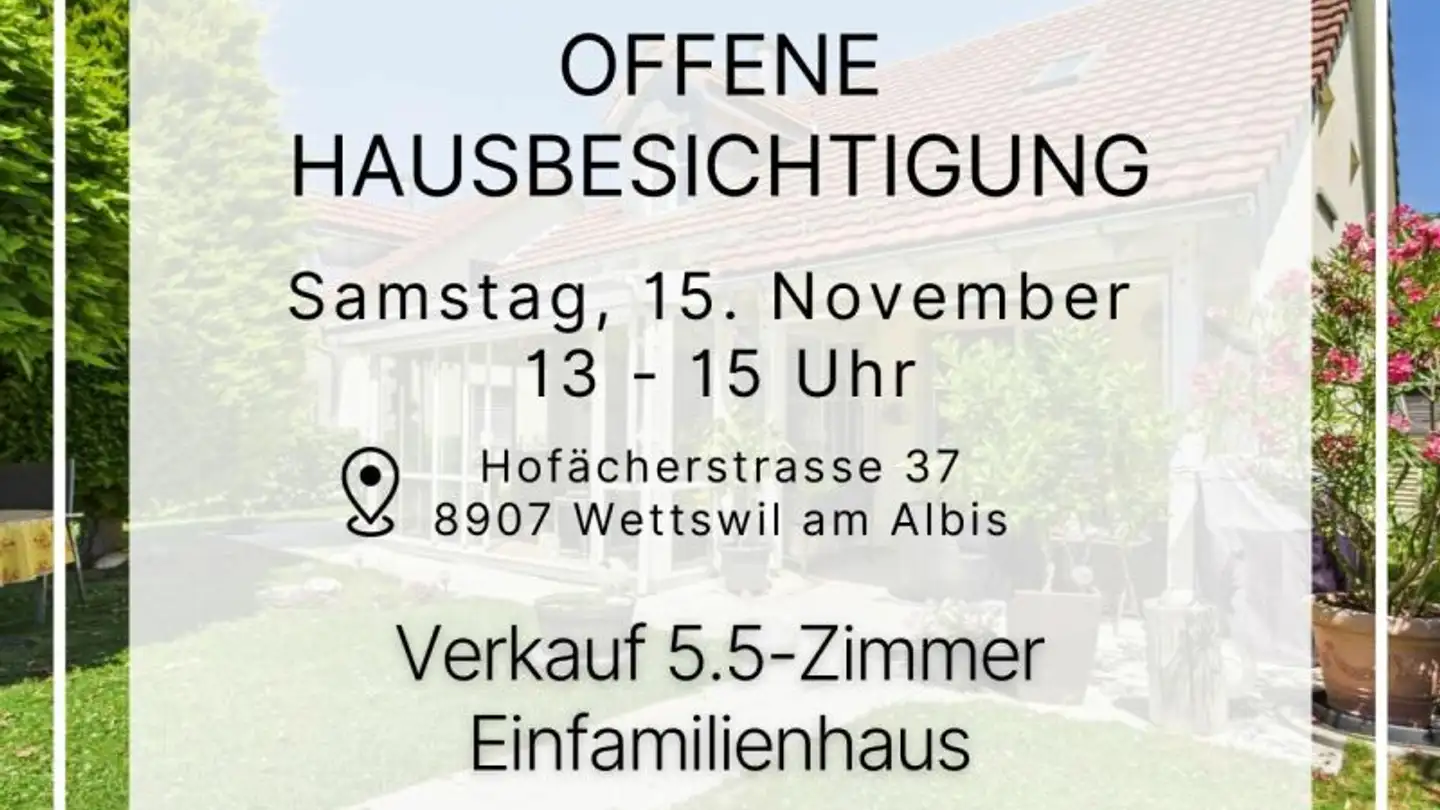 Single house for sale - 8907 Wettswil