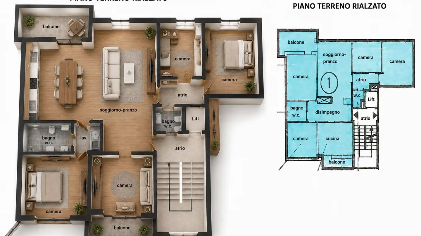 Apartment for sale - Viale A. Sartori 6a, 6512 Giubiasco - Photo 2