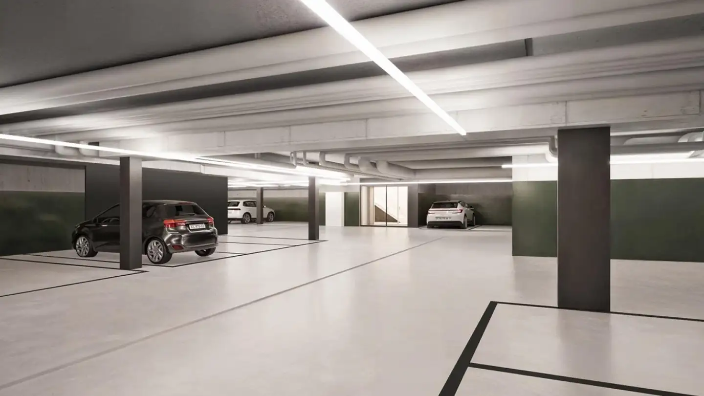 Underground parking space for rent - Pulvermühlestrasse 86, 7000 Chur