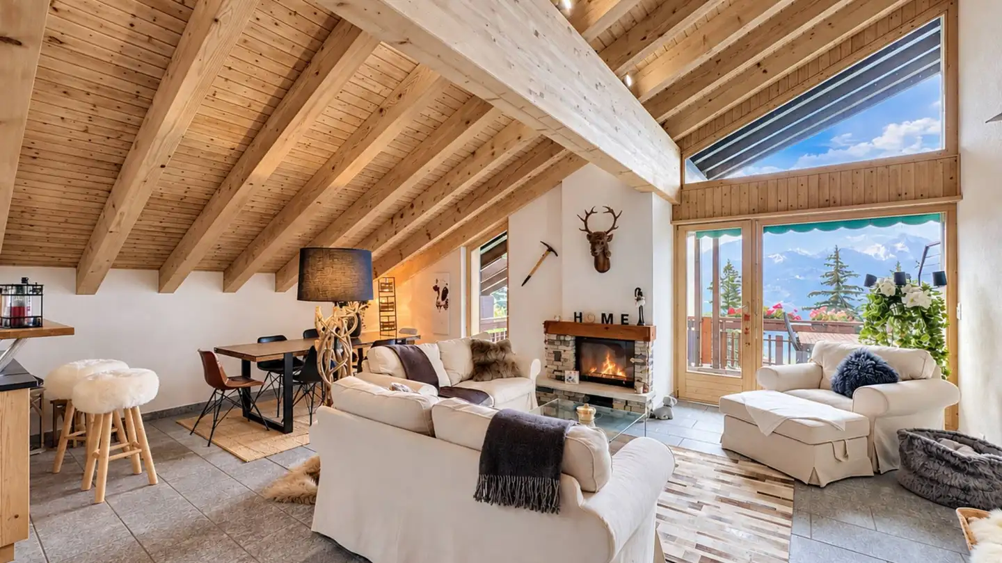 Penthouse for sale - Route De Crans-Montana, 3963 Montana