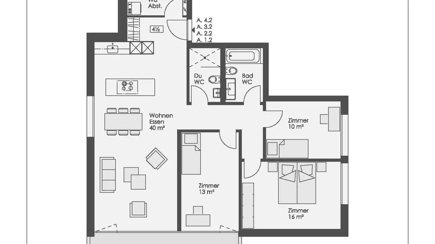 Appartement à louer - Bahnhofstrasse 11, 5600 Lenzburg