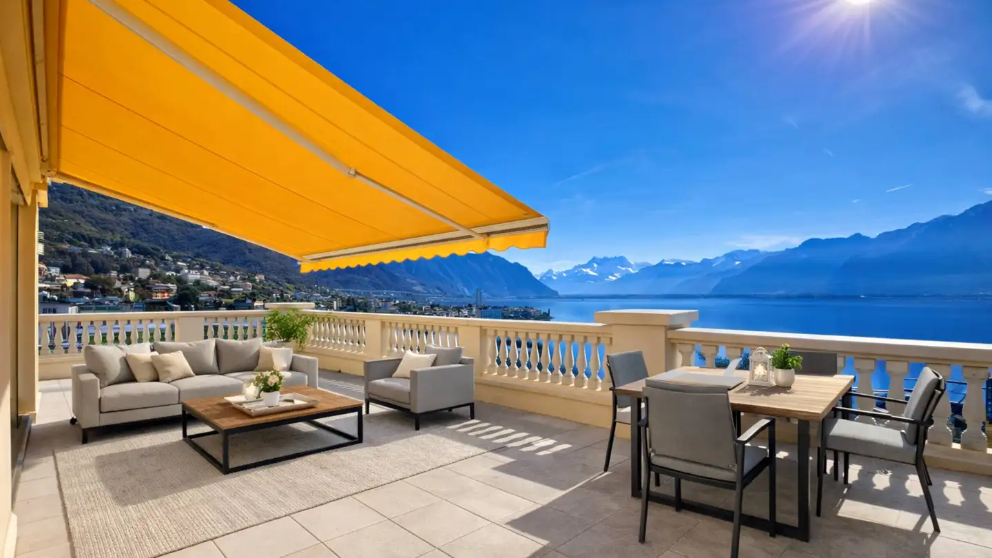 Attique à vendre - 1820 Montreux