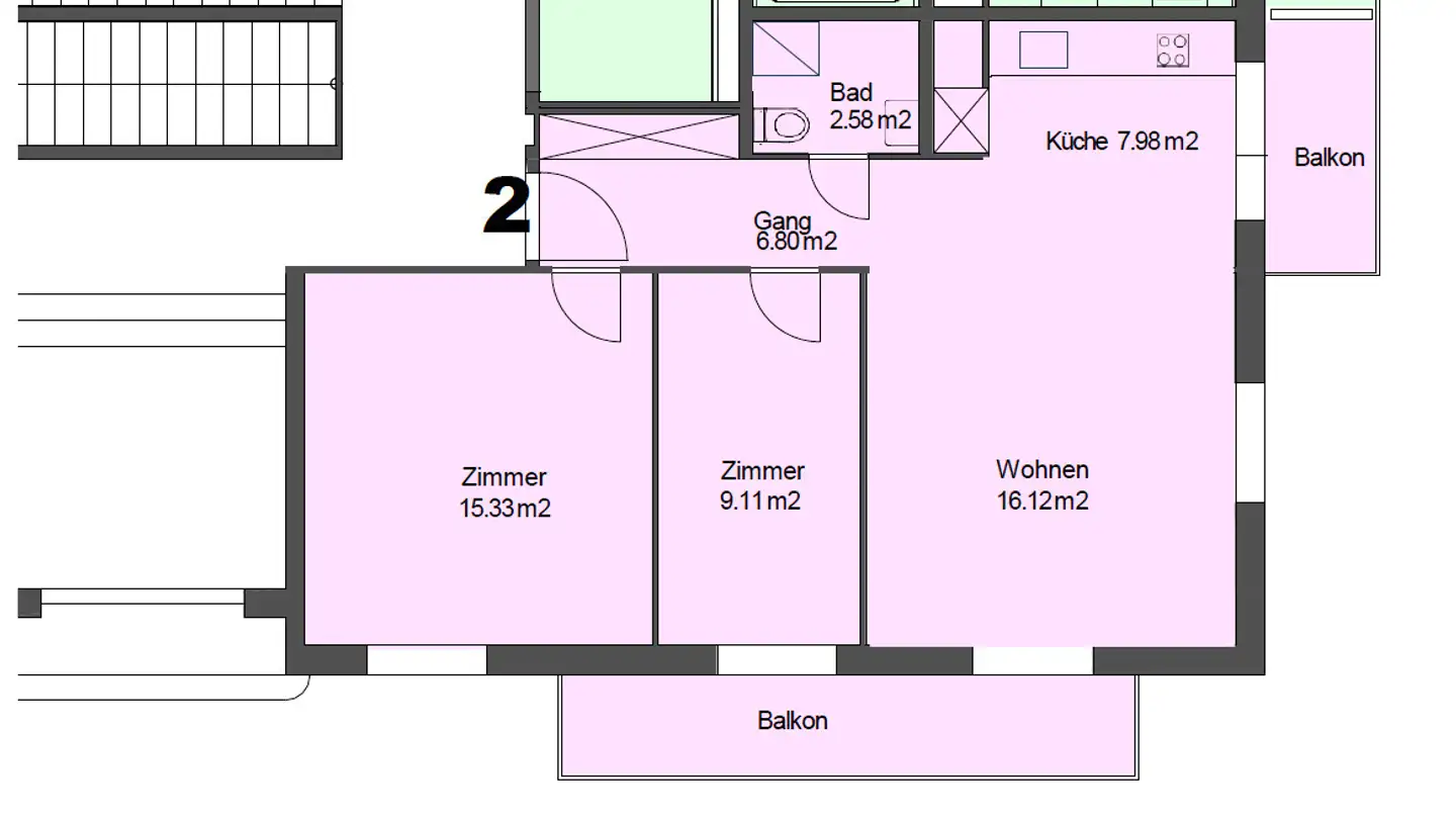 Appartement à louer - Feldstrasse, 4600 Olten - Photo 3