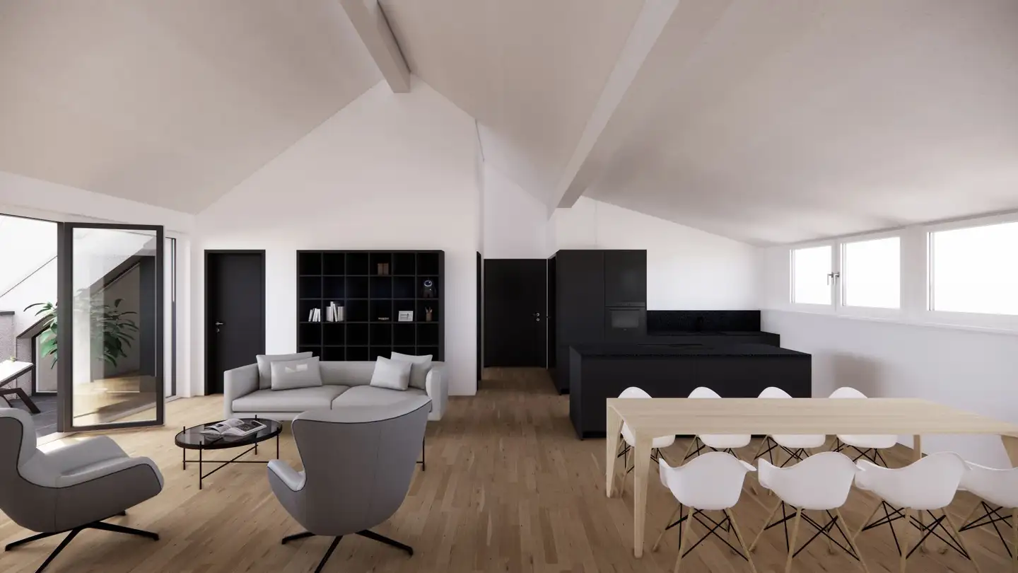 Attico in affitto - Neuquartierstrasse 2, 8868 Oberurnen - Foto 2